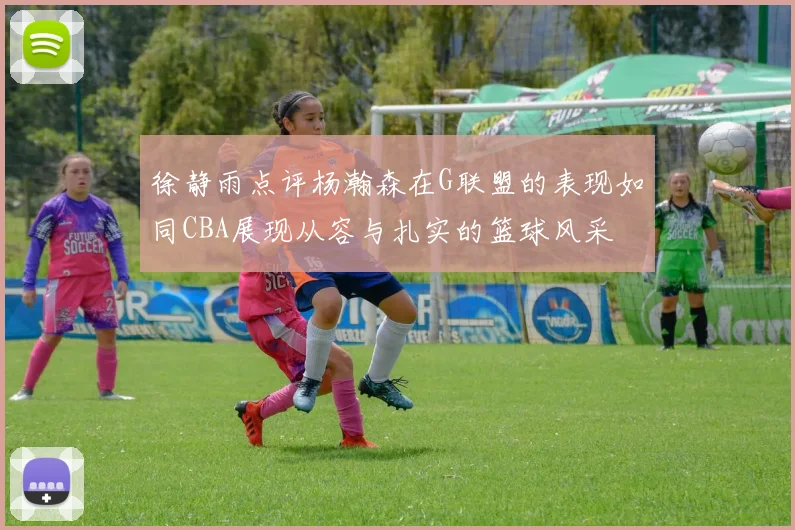 徐静雨点评杨瀚森在G联盟的表现如同CBA展现从容与扎实的篮球风采